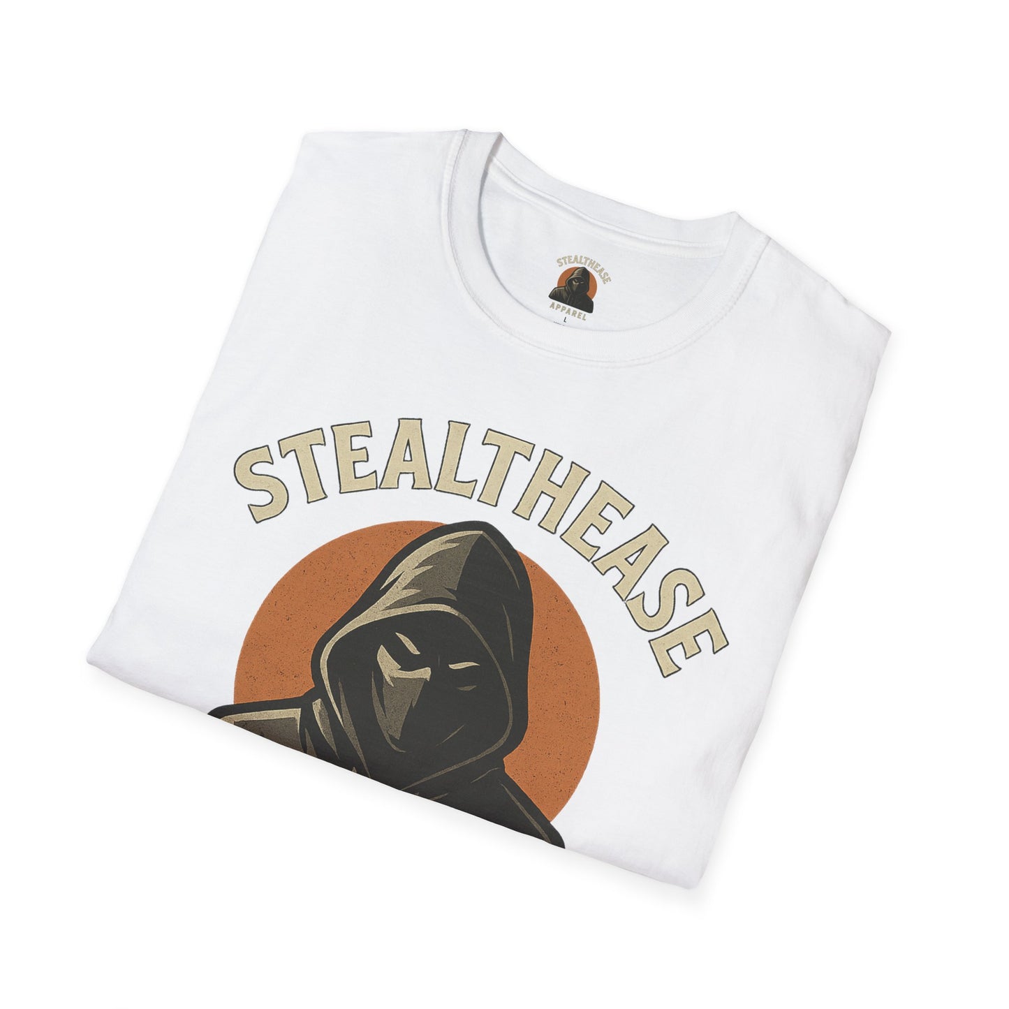 Stealthease Unisex T-Shirt - Trendy Streetwear Tee, Unique Gift, Casual Wear, Cool Graphic Shirt, Everyday Style