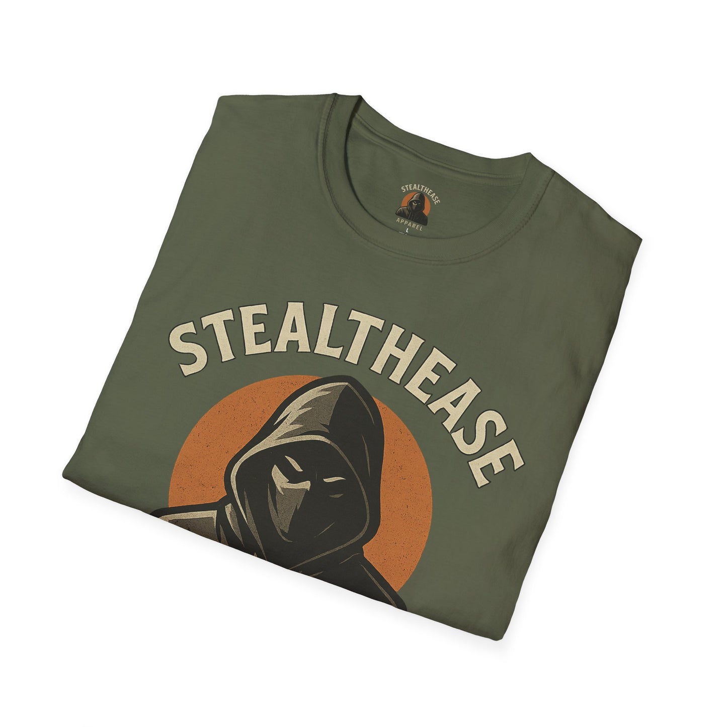 Stealthease Unisex T-Shirt - Trendy Streetwear Tee, Unique Gift, Casual Wear, Cool Graphic Shirt, Everyday Style