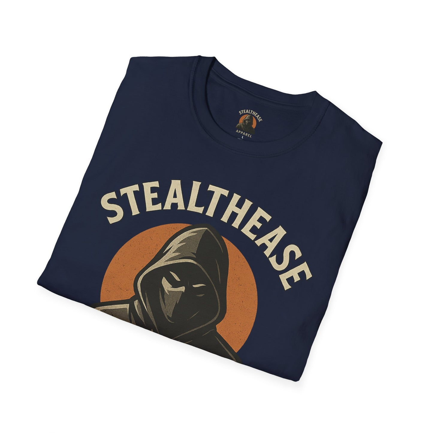 Stealthease Unisex T-Shirt - Trendy Streetwear Tee, Unique Gift, Casual Wear, Cool Graphic Shirt, Everyday Style