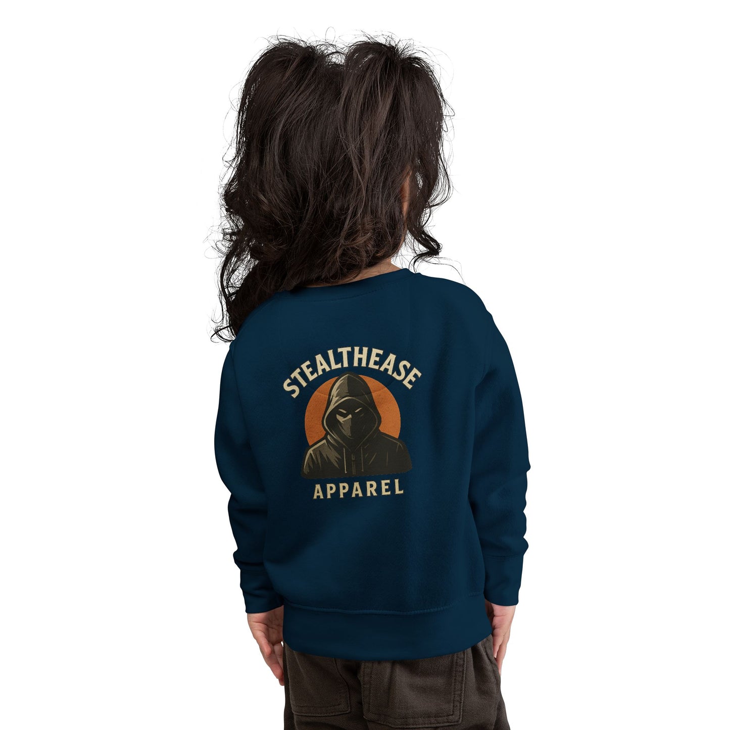Stealthease Toddler Sweatshirt - Stealthy Style for Young Adventurers