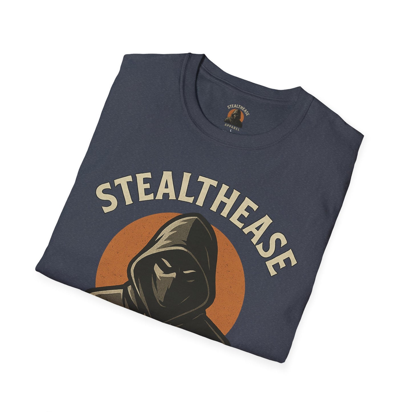 Stealthease Unisex T-Shirt - Trendy Streetwear Tee, Unique Gift, Casual Wear, Cool Graphic Shirt, Everyday Style