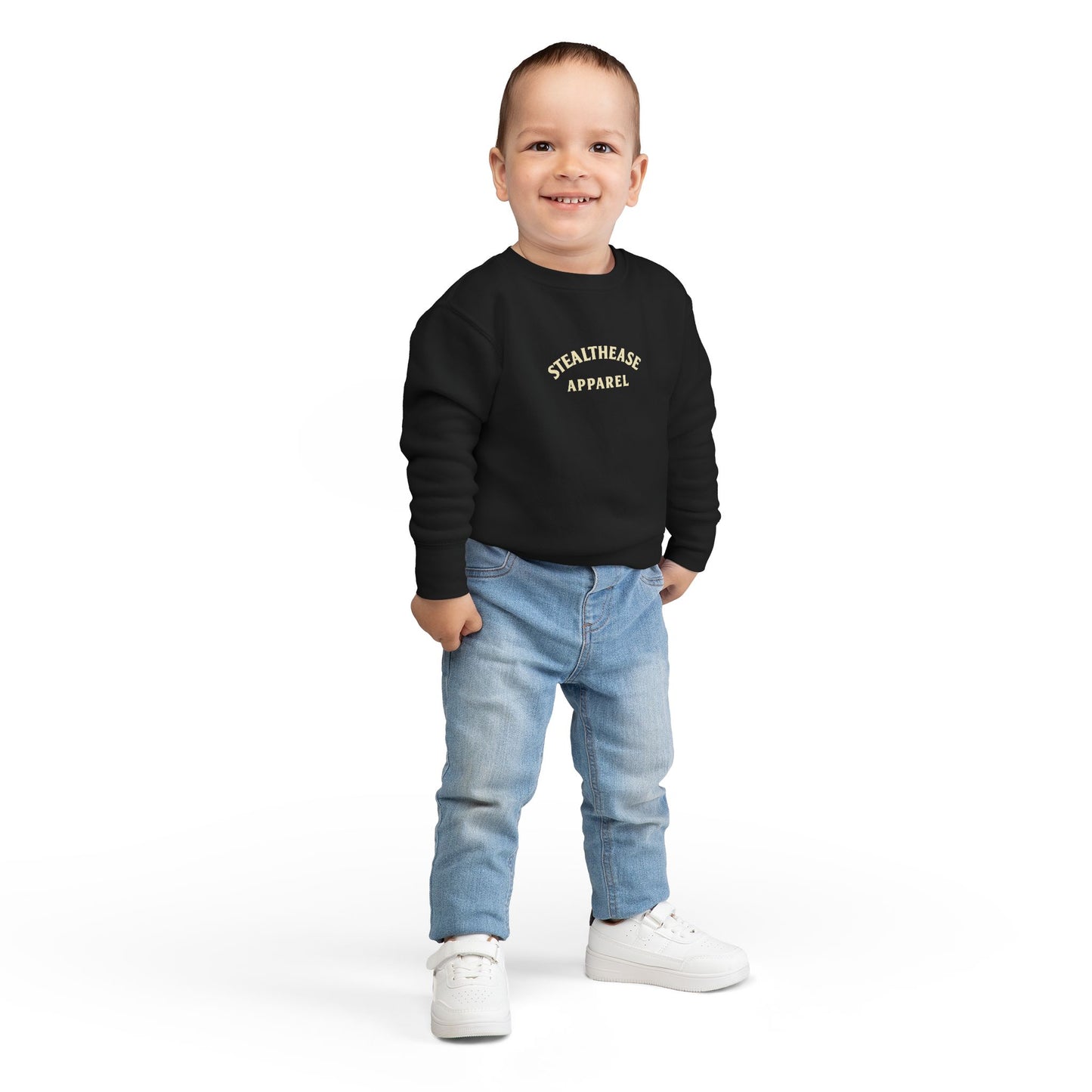 Stealthease Toddler Sweatshirt - Stealthy Style for Young Adventurers