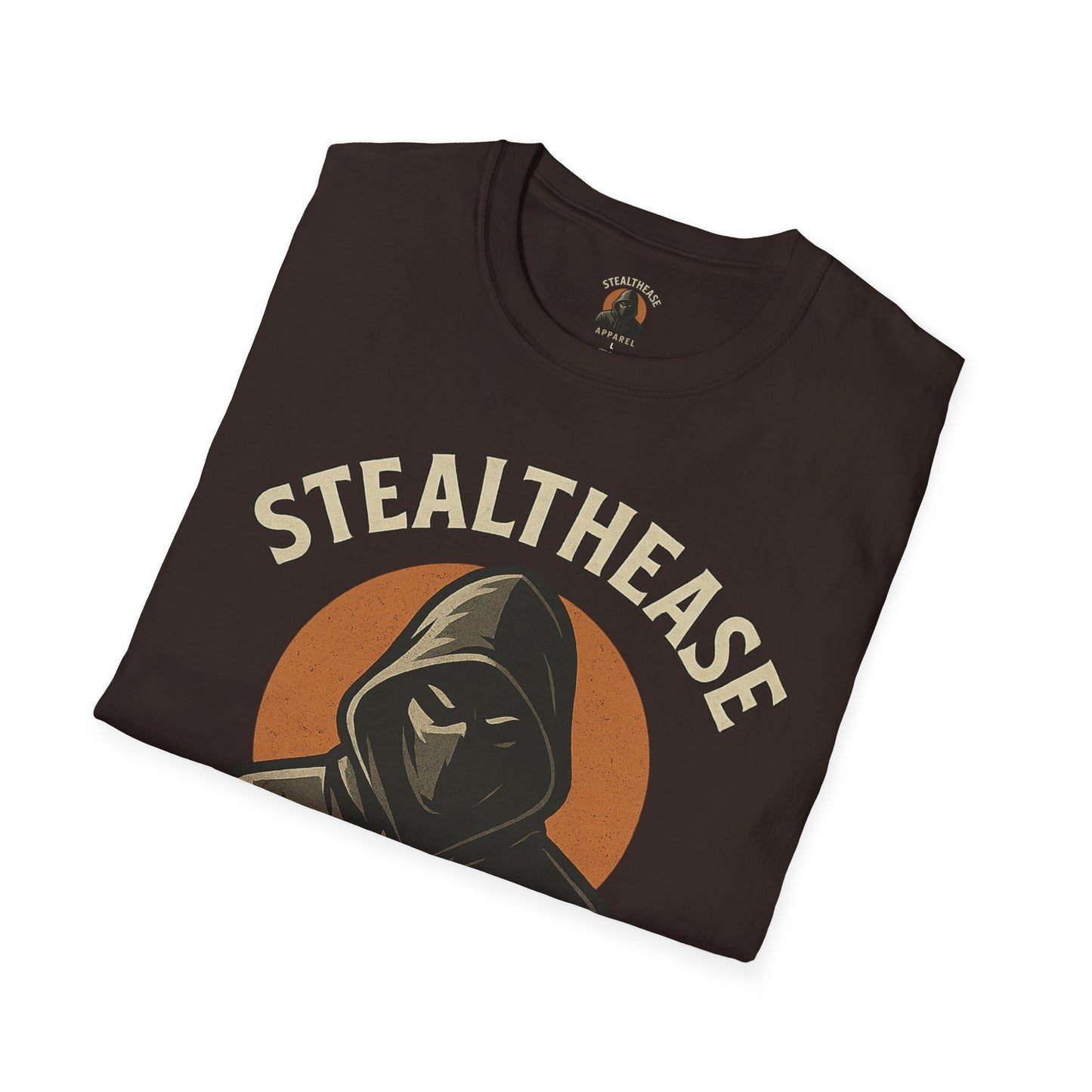 Stealthease Unisex T-Shirt - Trendy Streetwear Tee, Unique Gift, Casual Wear, Cool Graphic Shirt, Everyday Style