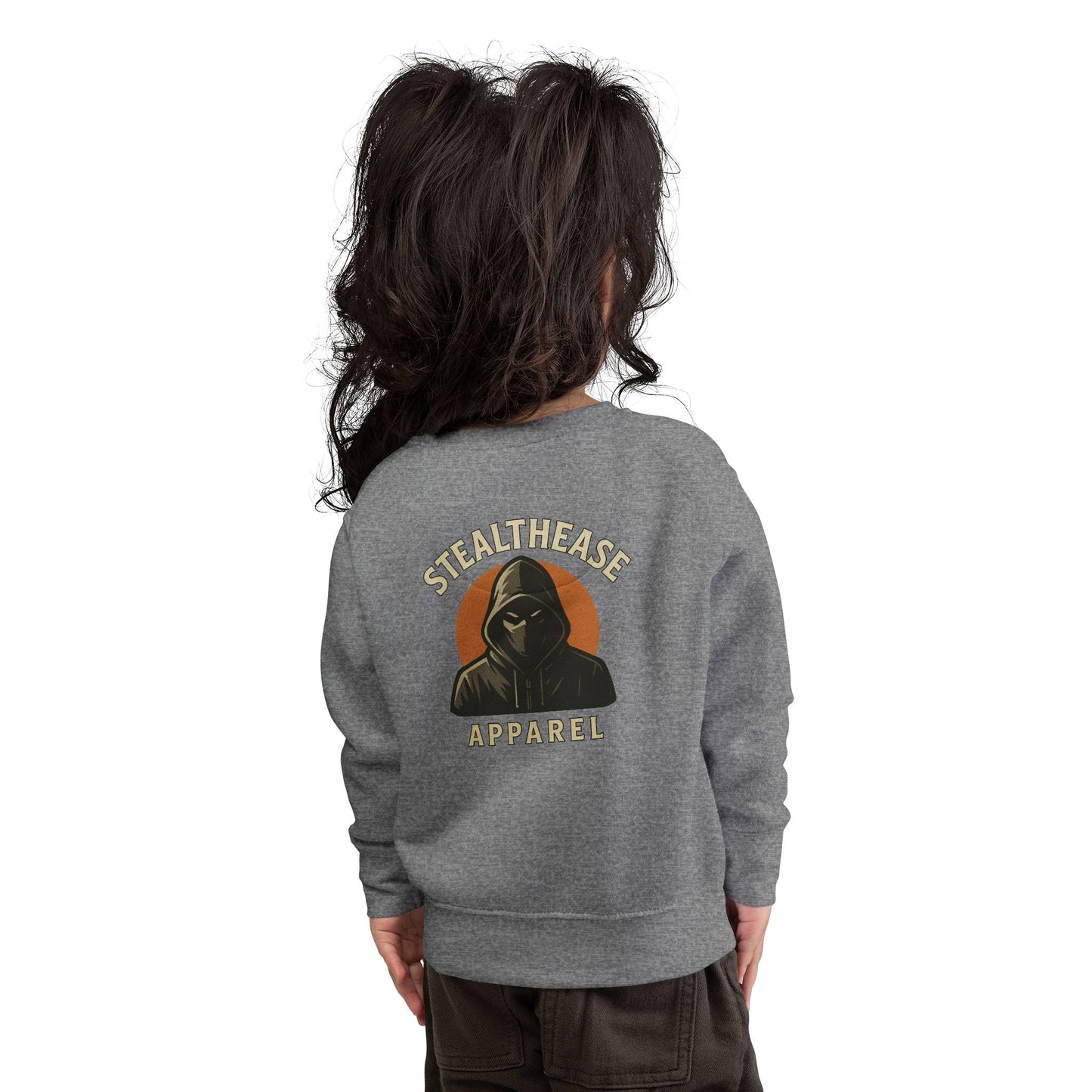 Stealthease Toddler Sweatshirt - Stealthy Style for Young Adventurers