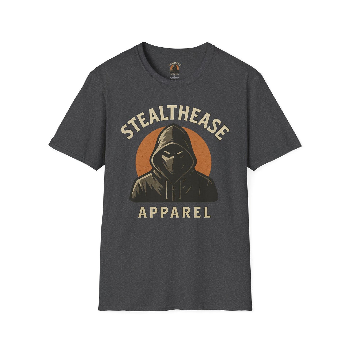 Stealthease Unisex T-Shirt - Trendy Streetwear Tee, Unique Gift, Casual Wear, Cool Graphic Shirt, Everyday Style