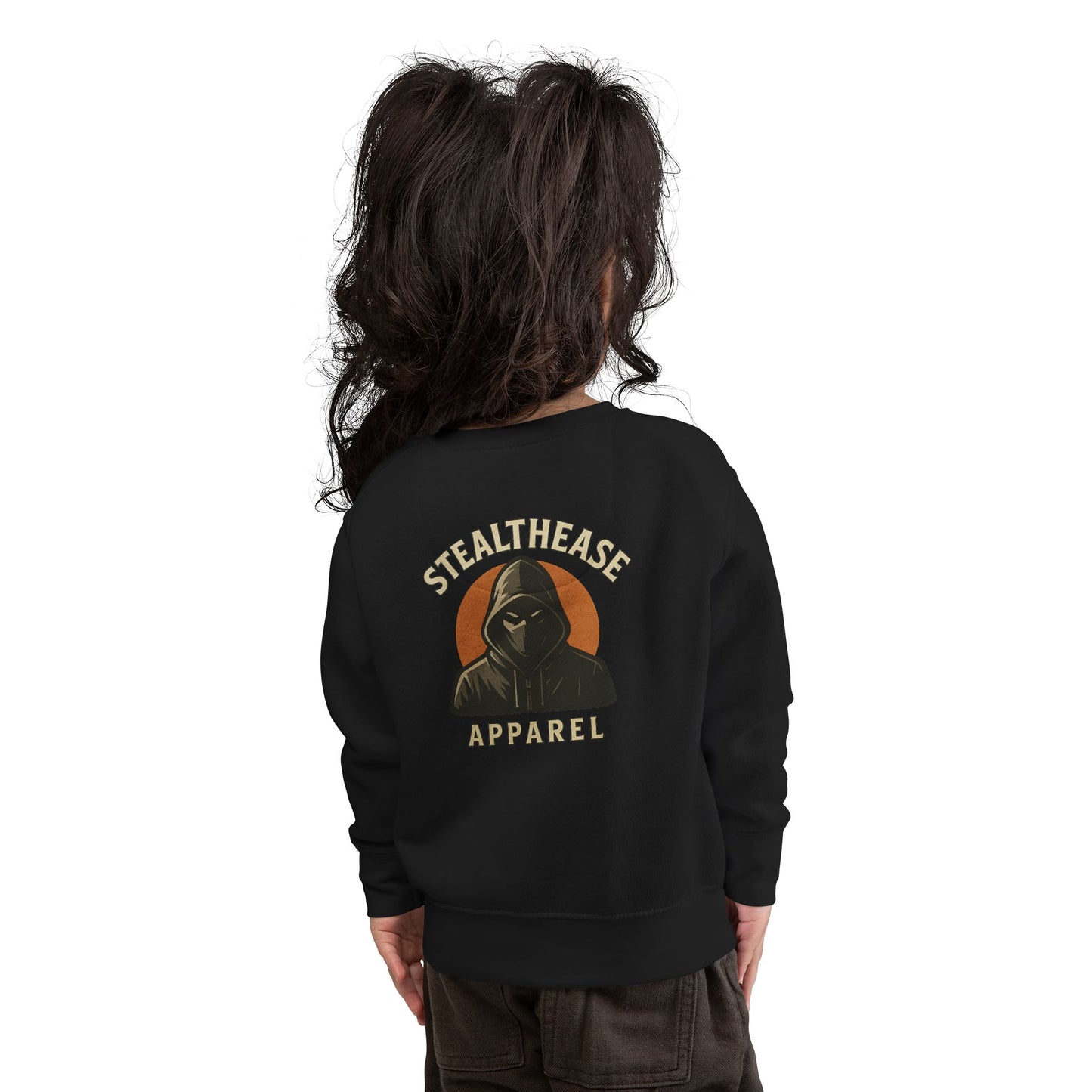 Stealthease Toddler Sweatshirt - Stealthy Style for Young Adventurers