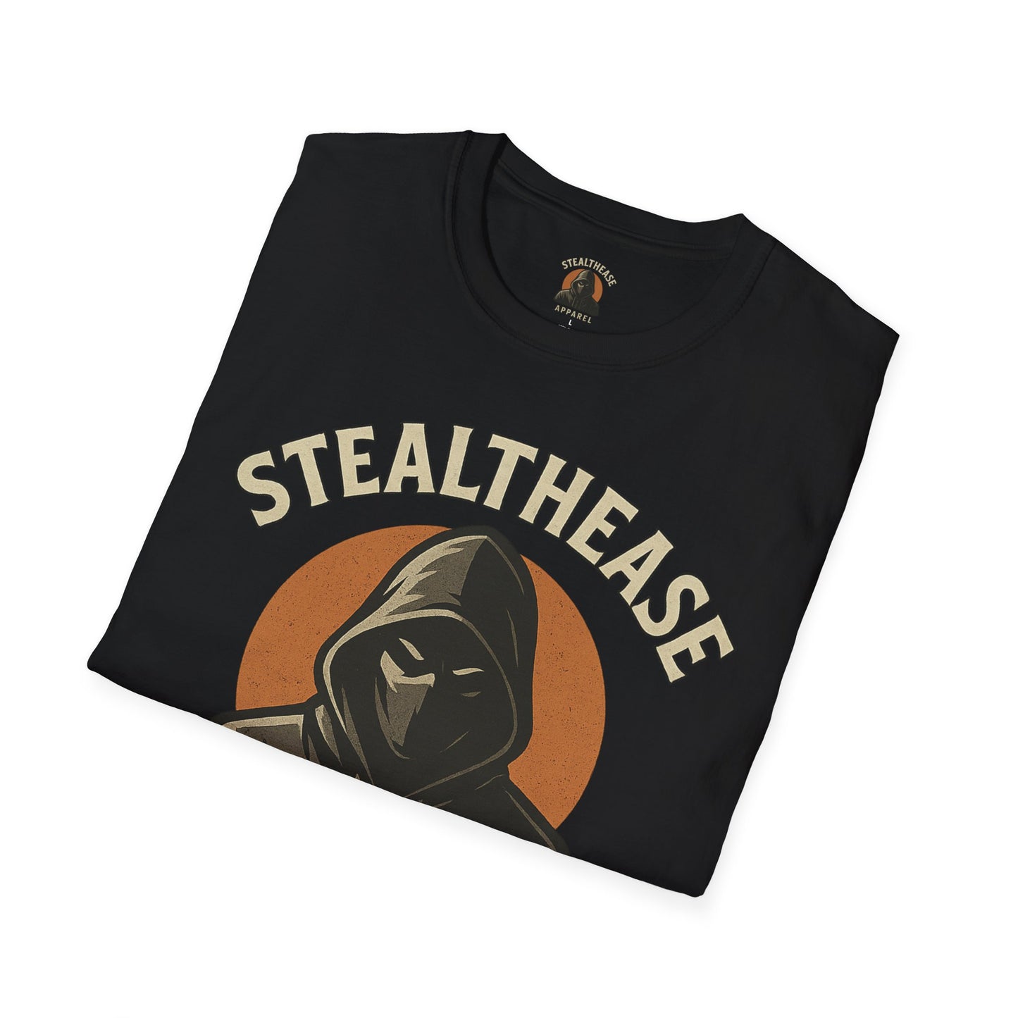 Stealthease Unisex T-Shirt - Trendy Streetwear Tee, Unique Gift, Casual Wear, Cool Graphic Shirt, Everyday Style